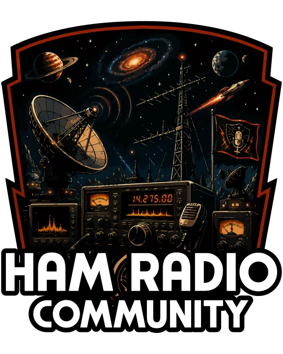 Ham Radio Community illustration